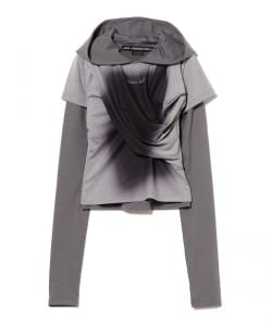 ANDERSSON BELL / GATHERED HOODIE JERSEY TOP