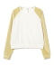 bone/lemon sleeve