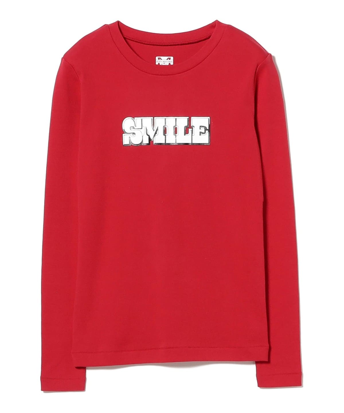 【別注】athletic wear MASON / スマイル ロングスリーブT Ray BEAMS（レイ ビームス）【別注】athletic wear MASON / メッセージ