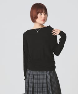 アシメ ネック ドレープ