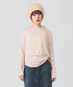 アシメ ネック ドレープ