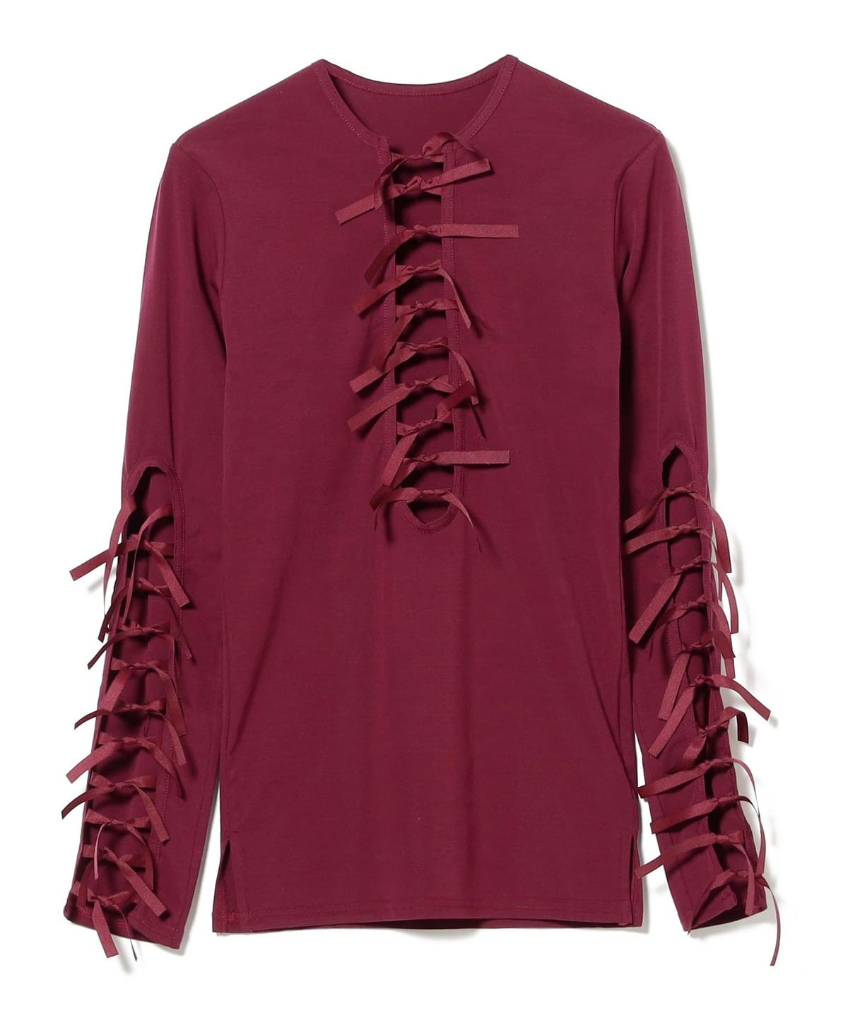 Ray BEAMS（レイ ビームス）FUMIE＝TANAKA / Ribbon Long T-shirt（T