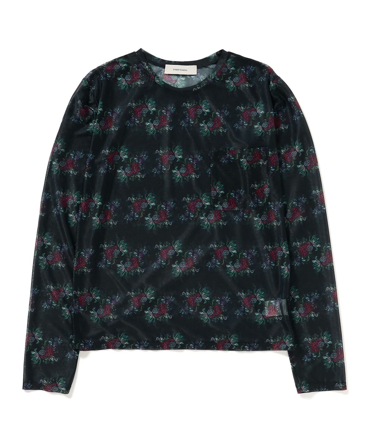 Ray BEAMS（レイ ビームス）FUMIE=TANAKA / Sheer Print Long T（T