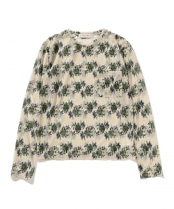 FUMIE=TANAKA / Sheer Print Long T