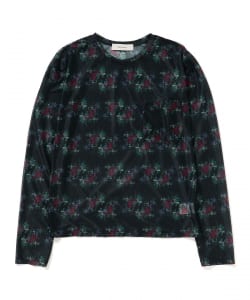 FUMIE=TANAKA / Sheer Print Long T
