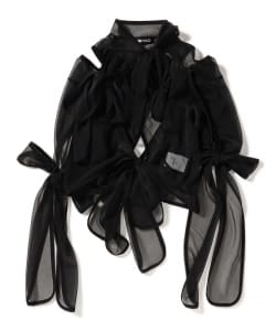 MIYAO / シアー リボン ブラウス