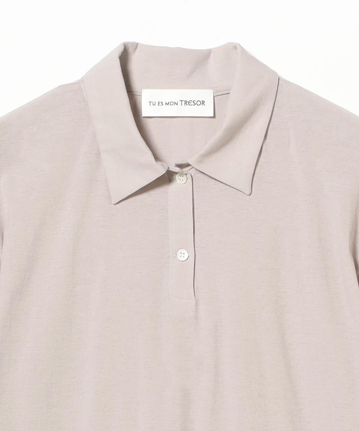 Ray BEAMS（レイ ビームス）Tu es mon Tresor / Long-Sleeve Polo
