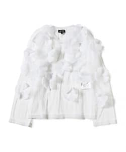 MIYAO / Tulle Flower Long sleeve