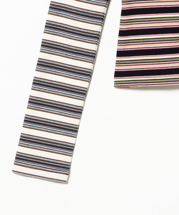 P.A.M. / STRIPE CARDIGAN