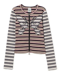 P.A.M. / STRIPE CARDIGAN