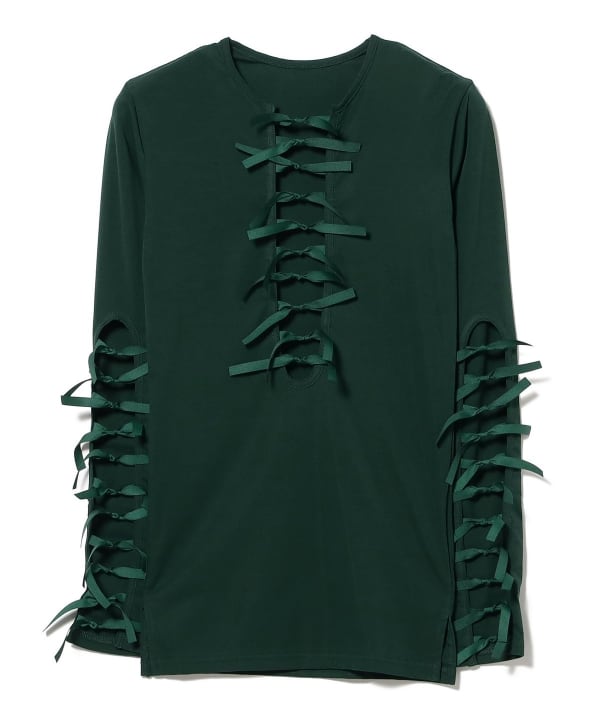 FUMIE＝TANAKA / Ribbon Long T-shirt 26FW
