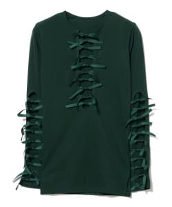 FUMIE＝TANAKA / Ribbon Long T-shirt 26FW