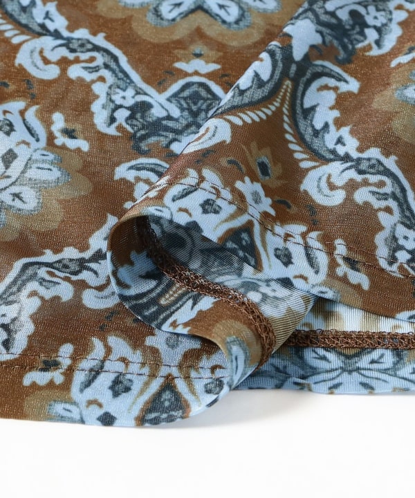 FUMIE=TANAKA / Sheer Print Long Tee
