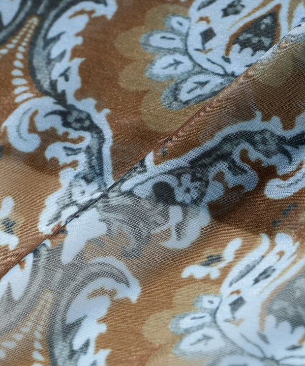 FUMIE=TANAKA / Sheer Print Long Tee