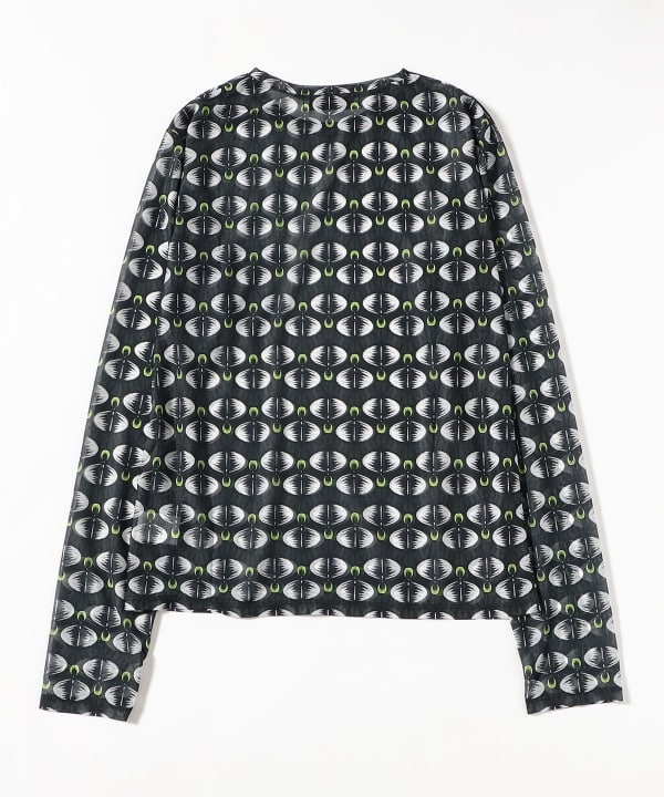 FUMIE=TANAKA / Sheer Print Long Tee