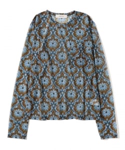 FUMIE=TANAKA / Sheer Print Long Tee