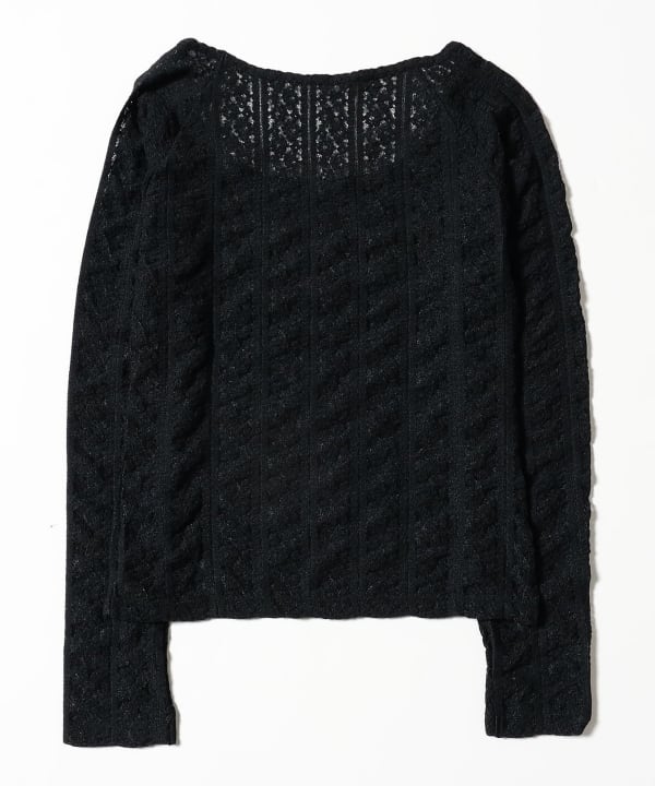 【別注】cooomy. / Lace Long Sleeve T-shirt