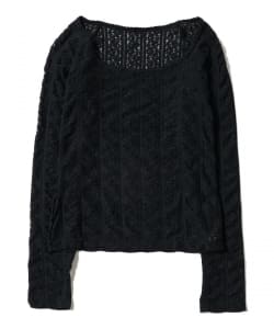 【別注】cooomy. / Lace Long Sleeve T-shirt