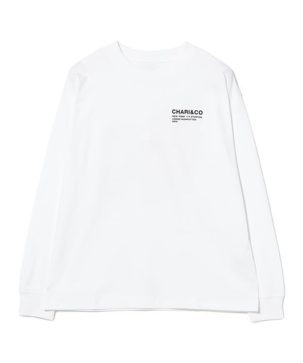 【別注】CHARI&CO × Ray BEAMS / 2ND AVE RUSH L/S TEE