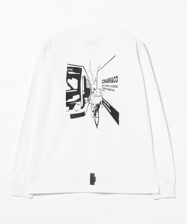 【別注】CHARI&CO × Ray BEAMS / 2ND AVE RUSH L/S TEE