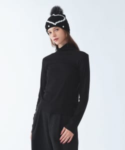 フライス タートル ネック Tシャツ