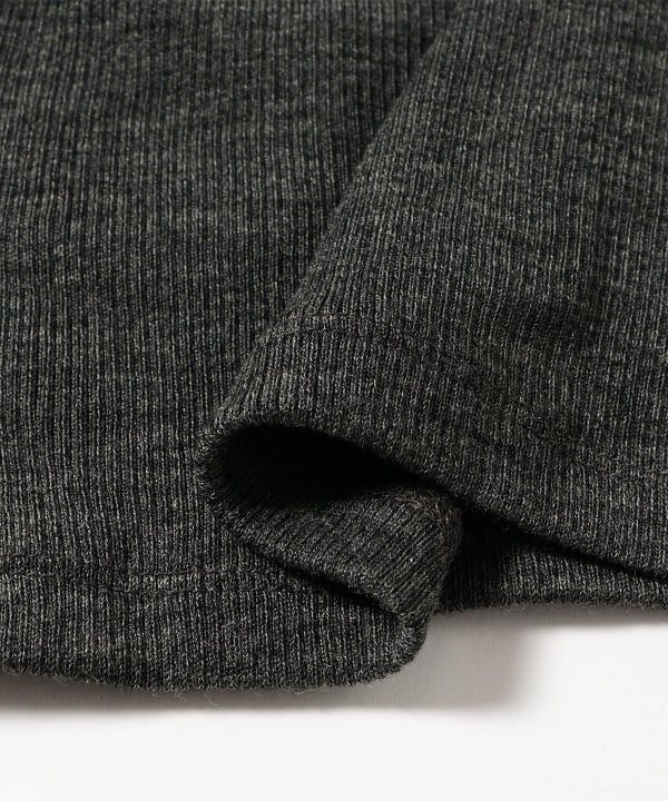 JOHN LAWRENCE SULLIVAN / WOOL JERSEY HI NECK TOP
