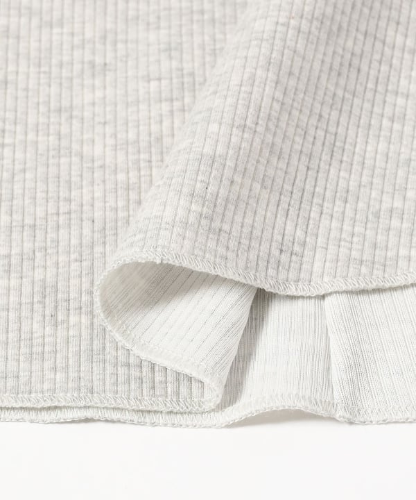 RhodolirioN / Ribbed Lace Cuff Pullover Tee