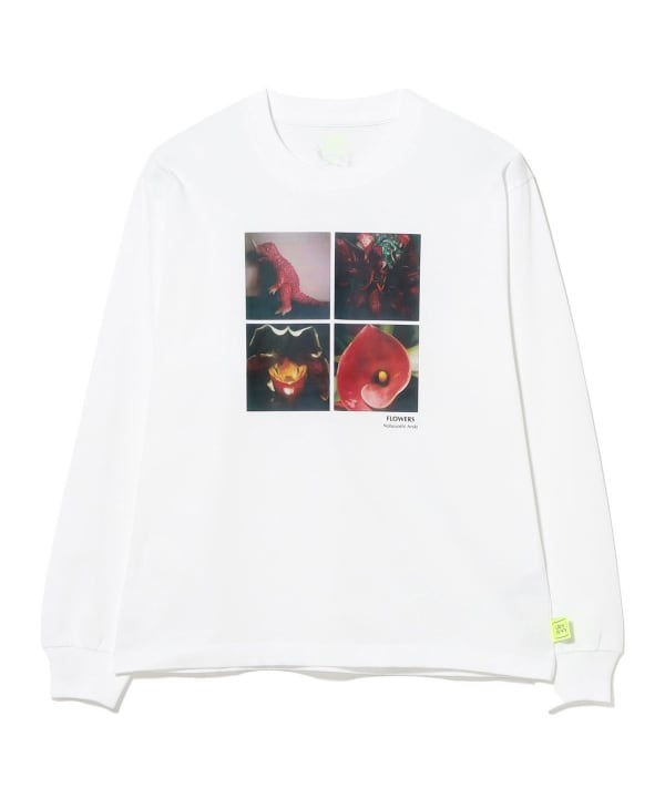 LOOSE JOINTS / NOBUYOSHI ARAKI 'FLOWERS' ロングスリーブ Tシャツ