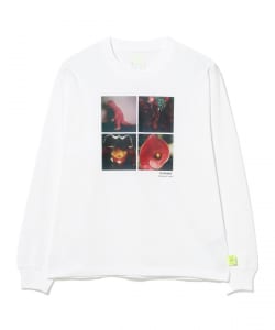 LOOSE JOINTS / NOBUYOSHI ARAKI 'FLOWERS' ロングスリーブ Tシャツ