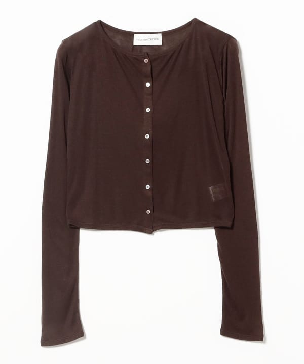 Tu es mon Tresor /  Cropped Cardigan