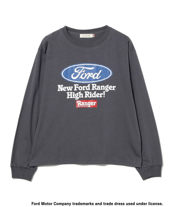 【別注】GOOD ROCK SPEED × Ray BEAMS / Ford ロングスリーブ Tシャツ