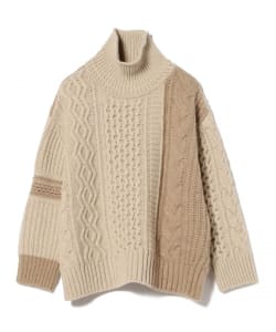 BOUSSOLE × Ray BEAMS / 別注 アラン タートル ニット