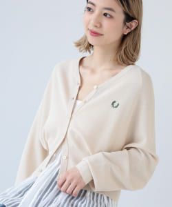 FRED PERRY × Ray BEAMS / 別注 Vネック カーディガン