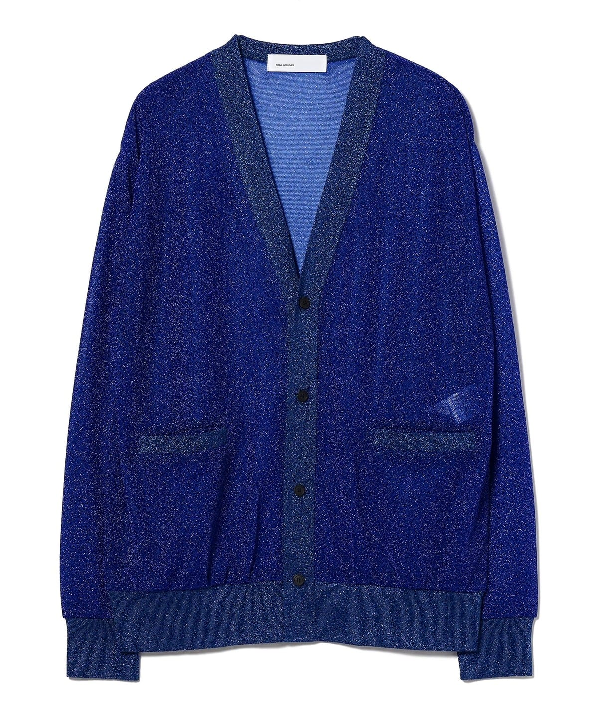 Ray BEAMS（レイ ビームス）〇TOGA PULLA / SPARKLE JERSEY CARDIGAN