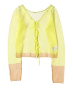 ▲○OPEN SESAME CLUB / Haze Rib Cardigan