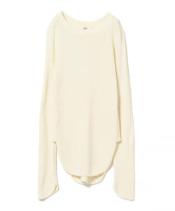 ○Uhr / Long sleeve Waffle Knit