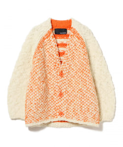 BOUSSOLE × Ray BEAMS / 別注 ミックス ニット カーディガン