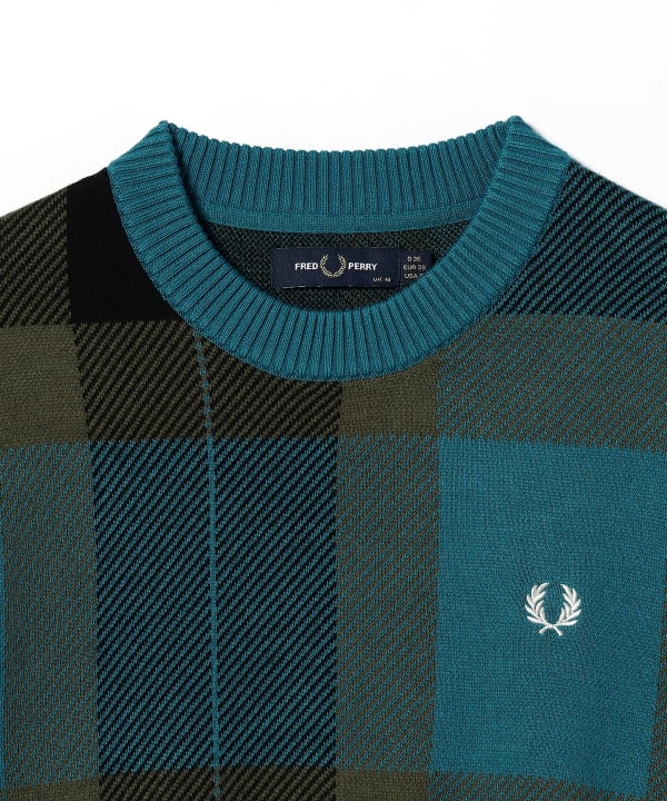 Ray BEAMS（レイ ビームス）FRED PERRY × Ray BEAMS / 別注 タータン