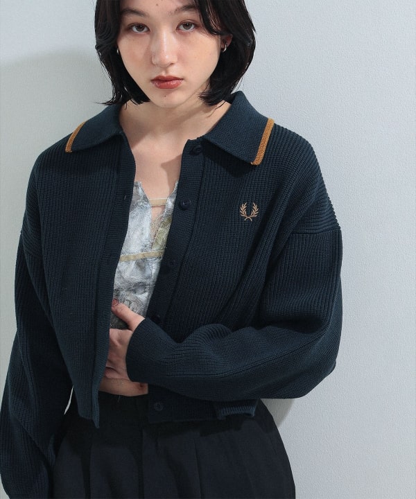 Ray BEAMS Ray BEAMS FRED PERRY × Ray BEAMS /別注彩色羊毛衫 (上衣羊