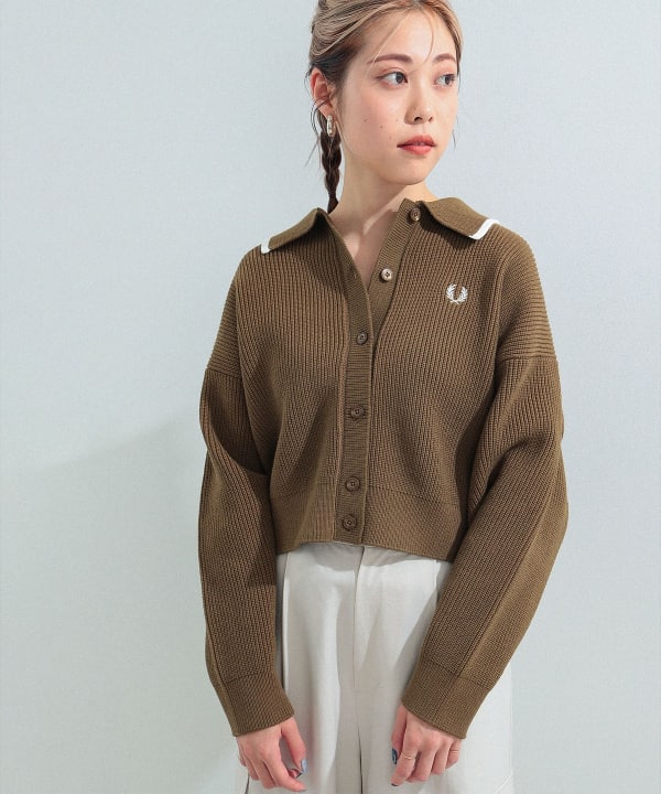 FRED PERRY　Ray BEAMS　別注 カラー カーディガン 新品未使用