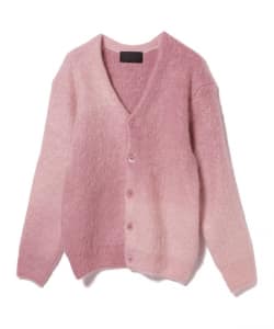 UNUSED / Gradation mohair cardigan