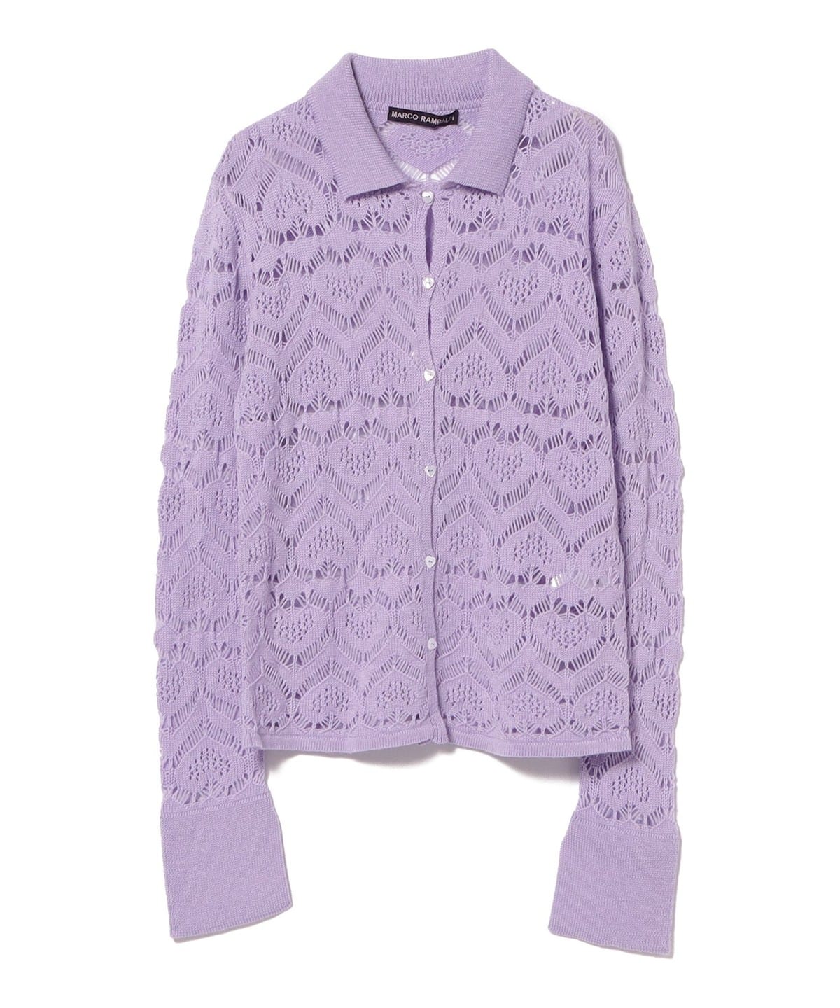 MARCO RAMBALDI / Lace Heart Shirt トップス WOMEN LILIAC S MARCO RAMBALDI / Lace Heart Shirt トップス WOMEN LILIAC S