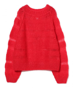 ○RhodolirioN / MOHAIR MOCK NECK SWEATER - SOLID