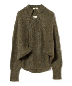 〇Uhr / Layered Bolero Knit