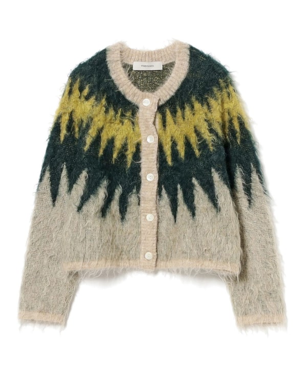 エムズグレイシー　カーディガン Ray BEAMS（レイ ビームス）F/T GizaMohairCG（トップス