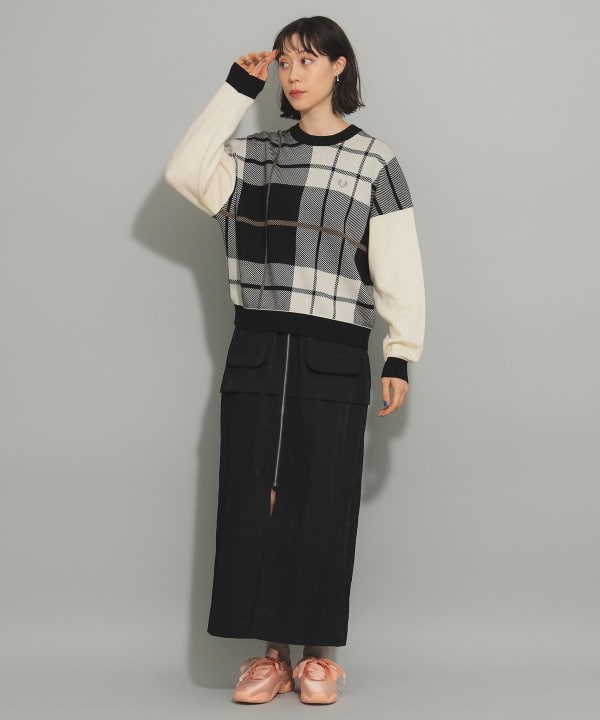 Ray BEAMS（レイ ビームス）【モアバリエーション】【別注】FRED PERRY / Tartan Jumper（トップス ニット ・セーター）通販｜BEAMS