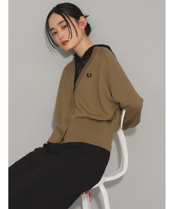 Ray BEAMS（レイ ビームス）FRED PERRY / V-Neck Cardigan（トップス カーディガン）通販｜BEAMS