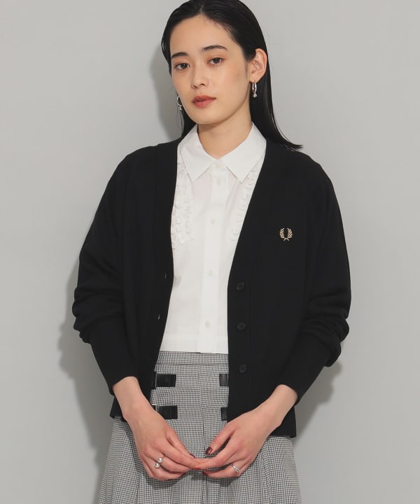 Ray BEAMS（レイ ビームス）FRED PERRY / V-Neck Cardigan（トップス カーディガン）通販｜BEAMS