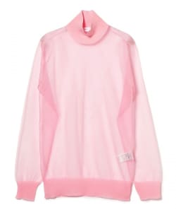 ○TOGA PULLA / SHEER KNIT HIGH NECK