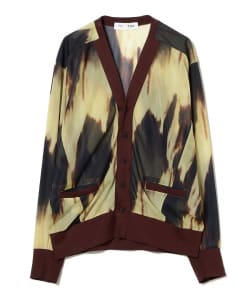 【タイムセール】TOGA PULLA / Sheer Print Cardigan